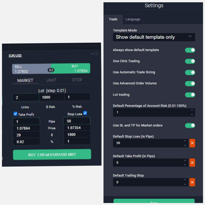 risk management calculators rf-trader metatrader alternative metaquotes solution prop firms